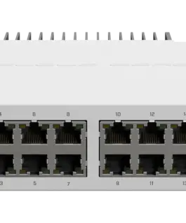 Комутатор MikroTik CCR2004-16G-2S+PC с 16 Gigabit порта и 2 SFP+