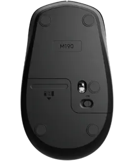 Безжична мишка LOGITECH M190 Wireless Mouse – MID GREY