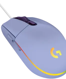 Alternative view of Геймърска мишка LOGITECH G102 LIGHTSYNC Corded Gaming Mouse - LILAC - USB - EER
