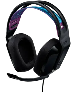 Геймърски слушалки LOGITECH G335 Wired Gaming Headset - BLACK - 3.5 MM