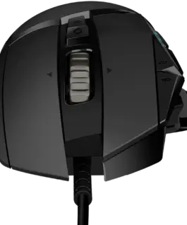 Геймърска мишка LOGITECH G502 Corded Gaming Mouse – HERO – BLACK – USB –