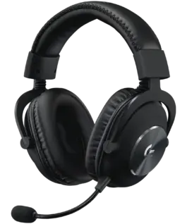 Alternative view of Геймърски слушалки LOGITECH G PRO X Wired Gaming Headset - Blue Mic - BLACK - USB DAC