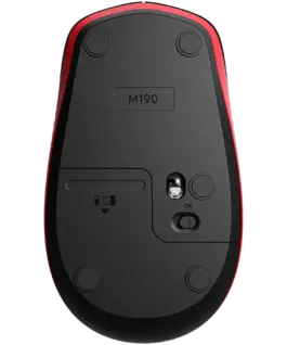 Безжична мишка LOGITECH M190 Wireless Mouse – RED