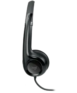 Слушалки LOGITECH H390 Corded Headset – BLACK – USB