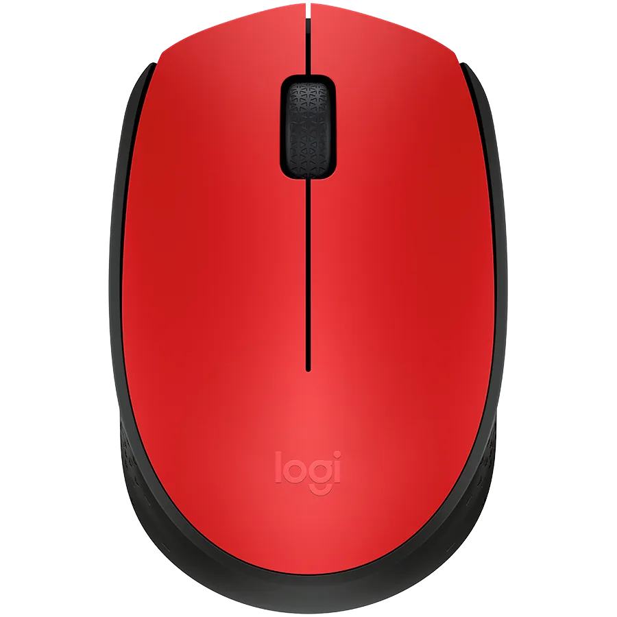 Безжична мишка LOGITECH M171 Wireless Mouse - RED