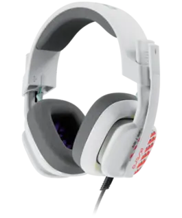Alternative view of Геймърски слушалки LOGITECH ASTRO A10 Wired Gaming Headsets - STAR KILLER BASE - WHITE - 3.5 MM