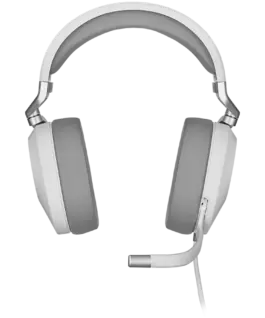 Геймърски слушалки CORSAIR HS65 Surround Headset White - EU
