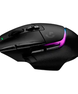 Геймърска мишка LOGITECH G502 X PLUS – BLACK/PREMIUM – 2.4GHZ – EER2 –
