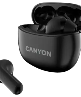 Bluetooth слушалки CANYON headset TWS-5 Black