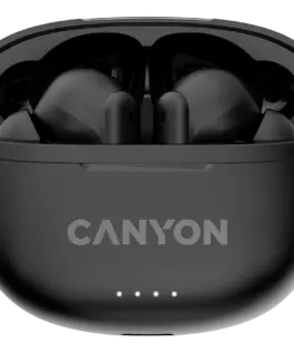 Bluetooth слушалки CANYON headset TWS-8 ENC Black