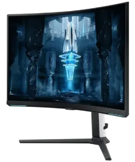 Монитор Monitor LED Samsung Curved LS32BG850NPXEN 32" VA 16:9 UHD 3840x2160@240Hz 1000000 : 1 178/178 1ms 350cd/m2 2xHDM