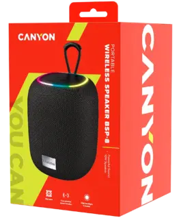 Alternative view of Тонколона за телефон CANYON speaker BSP-8 10W Black
