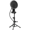 Геймърски микрофон LORGAR Voicer 721 Gaming Microphone Black USB condenser microphone with tripod stand pop filter inclu