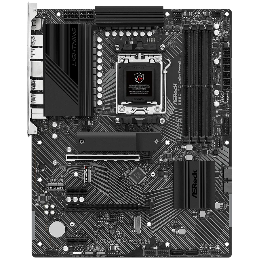 Дънна платка ASROCK B650 PG Lightning ATX AM5 DDR5 - Image 17