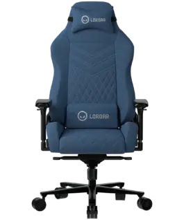 Геймърски стол LORGAR Ace 422 Gaming chair Anti-stain durable fabric 1.8 mm metal frame multiblock mechanism 4D armrests