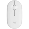 Безжична мишка LOGITECH M350S Pebble 2 Bluetooth Mouse - TONAL WHITE
