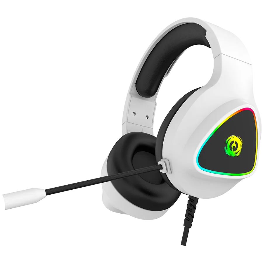 Геймърски слушалки CANYON headset Shadder GH-6 White