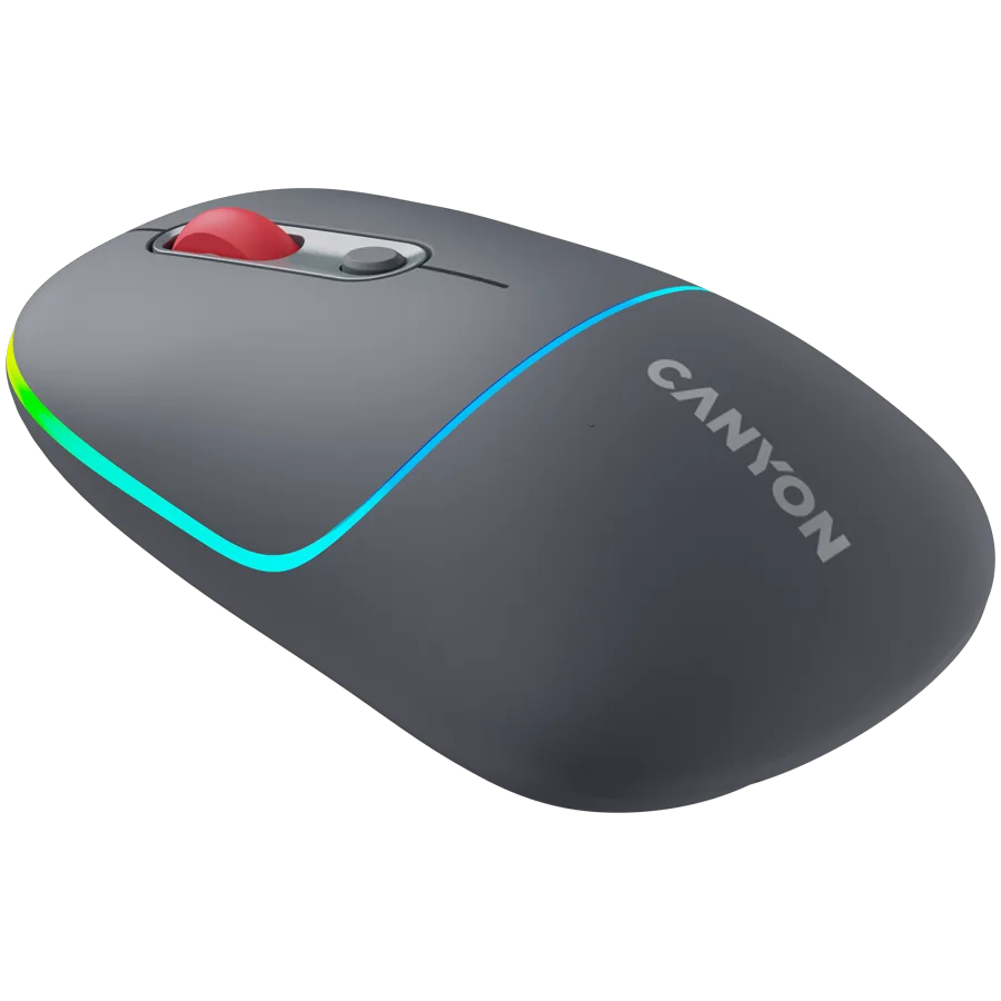 Безжична мишка CANYON mouse MW-22 2in1 BT/ Wireless Dark Grey - Image 22