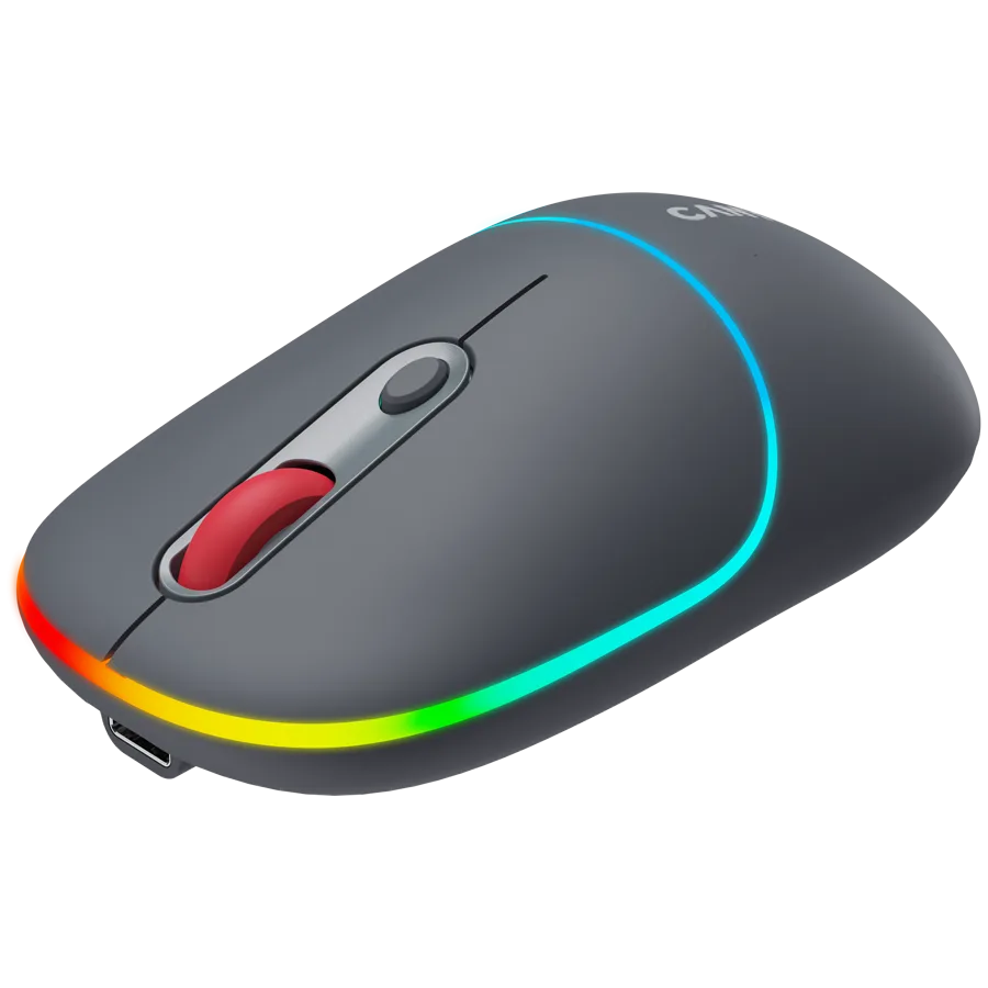 Безжична мишка CANYON mouse MW-22 2in1 BT/ Wireless Dark Grey - Image 8