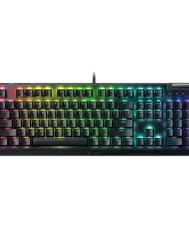 Геймърска клавиатура Razer BlackWidow V4 X Mechanical Gaming Keyboard US Layout Green Switch Razer Chroma™ RGB 6 Macro K