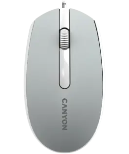 Мишка за компютър CANYON mouse M-10 Wired Dark grey