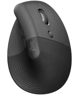 Безжична мишка LOGITECH Lift Bluetooth Vertical Ergonomic Mouse - GRAPHITE/BLACK
