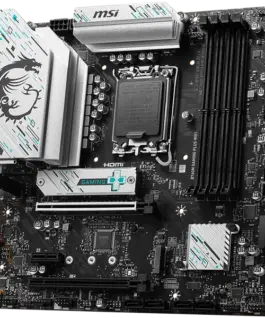 Дънна платка MSI Main Board Desktop B760M GAMING PLUS WIFI LGA 1700 4xDDR5 mATX Dual Channel DDR5 6800(OC)MHz 2x PCIe x1