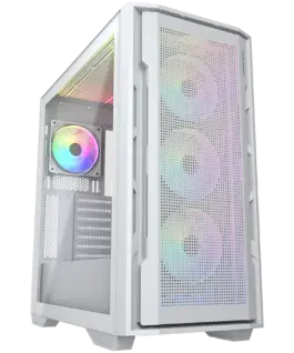 Кутия за компютър COUGAR UNIFACE RGB PC Case Mid Tower White