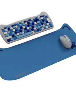 Клавиатура CANYON HSET-W6 EN Keyboard+Mouse Kitty Edition AAA+АА Wireless