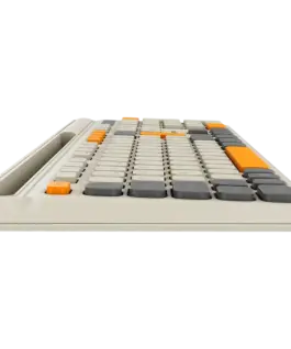 Клавиатура CANYON keyboard HKB-W03 EN AAA Wireless Beige