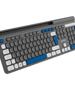 Клавиатура CANYON keyboard HKB-W03 EN AAA Wireless Grey