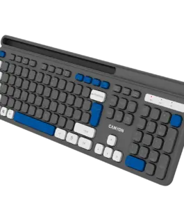 Клавиатура CANYON keyboard HKB-W03 EN AAA Wireless Grey