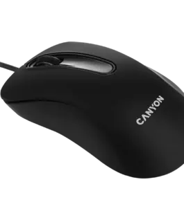 Мишка за компютър CANYON mouse CM-2 Wired Black