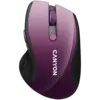 Безжична мишка CANYON 2.4Ghz wireless mouse optical tracking - blue LED 6 buttons DPI 1000/1200/1600 Purple pearl