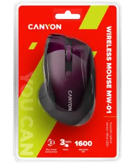 Безжична мишка CANYON 2.4Ghz wireless mouse