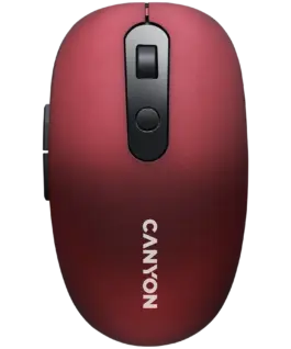 Безжична мишка CANYON mouse MW-9 Dual-mode Wireless Red
