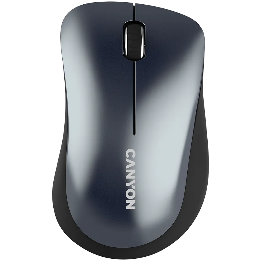 Безжична мишка CANYON MW-11 2.4 GHz Wireless mousewith 3 buttons DPI 1200 Battery:AAA*2pcsBlack67*109*38mm