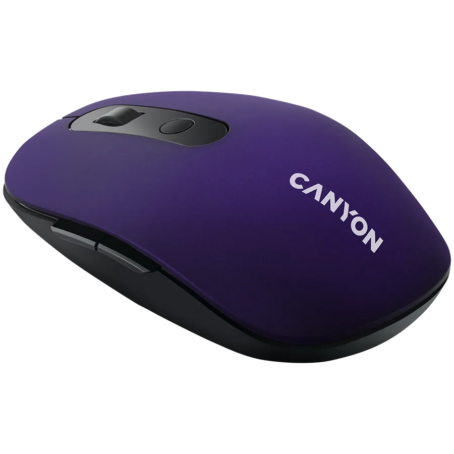 Безжична мишка CANYON mouse MW-9 Dual-mode Wireless Violet - Image 32