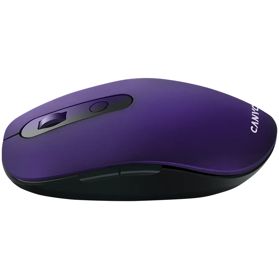 Безжична мишка CANYON mouse MW-9 Dual-mode Wireless Violet - Image 23