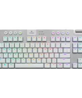 Геймърска клавиатура LOGITECH G915 X LIGHTSPEED TKL Wireless Gaming Keyboard - WHITE - US INTL - 2.4GHZ/BT - EMEA28i-935