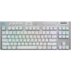 Геймърска клавиатура LOGITECH G915 X LIGHTSPEED Wireless Gaming Keyboard - WHITE - US INTL - 2.4GHZ/BT - EMEA28i-935 -