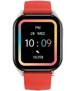Смарт часовник CANYON smart watch Chatter SW-58 BT-CALL Silver Red
