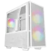 Кутия за компютър DeepCool CH360 DIGITAL WH Mini Tower Mini-ITX/Micro-ATX 1x USB3.0 1x Audio 1x Type-C Pre-Installed 2x1