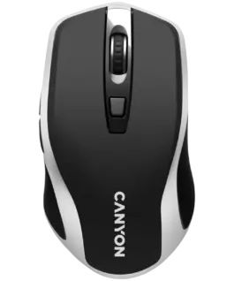 Безжична мишка CANYON MW-19 2.4GHz Wireless Rechargeable Mouse with Pixart sensor 6keys Silent switch for right/left key