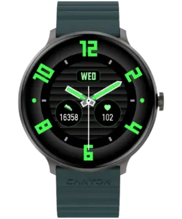 Смарт часовник CANYON smart watch Jacky SW-69 Green Orange