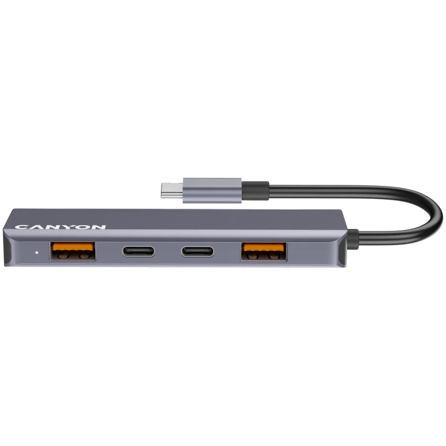 USB хъб CANYON hub DS-18 5in1 USB-C Grey - Image 17