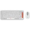 Клавиатура LOGITECH POP ICON COMBO - OFF WHITE - US INTL - BT - INTNL-973
