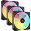 Вентилатор CORSAIR iCUE LINK QX120 RGB 120mm Magnetic Dome RGB Fan Triple Fan Kit