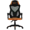 Геймърски стол CANYON gaming chair Wave MCH02 Mesh Black Orange