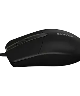 Мишка за компютър CANYON mouse M-5 Wired Black